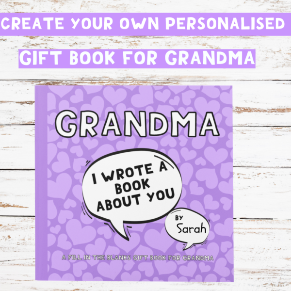 create your own personalised gift for grandma